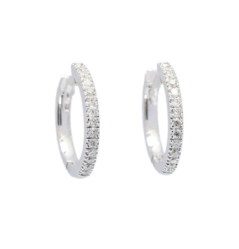 Ohrringe Buonocore Dame in Gold Diamante 0.17 Ct 227O01DW - 227O01DW